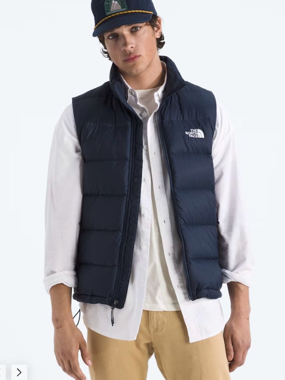 Mens The North Face Hydrenalite Down Puffer Vest SMALL Black